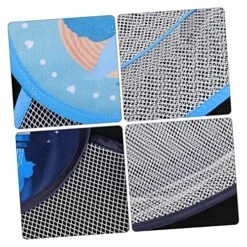 CLISPEED Storage Bag Kids Storage Organizer Toy Storage Bag 4 Pcs Child Net Hanging Bag Cartoon -Safavieh Furniture 61TARP869HL