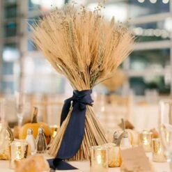 50PCs Natural Dried Wheat Ear Flower Real Flowers Bouquet Ornaments Wedding Decoration For Home Decor DIY Party Christmas Plants -Safavieh Furniture 61bHuODxtvL