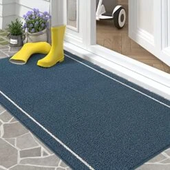 Color G Door Mats Outdoor Indoor, 30"x47" Anti-Slip/Skid Waterproof Front Door Mat, Durable Outdoor Mats For Home Entrance, Dirt Trapper Door Mat Entry Mat, Easy To Clean, Outside Door Mat, Dark Grey 27 Color G Door Mats Outdoor Indoor, 30"x47" Anti-Slip/Skid Waterproof Front Door Mat, Durable Outdoor Mats For Home Entrance, Dirt Trapper Door Mat Entry Mat, Easy To Clean, Outside Door Mat, Dark Grey -Safavieh Furniture 61ewmWMjkRL. AC 1