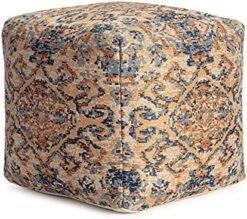 Anji Mountain Square Pouf , 22" X 22" X 17", Gray 24 Anji Mountain Square Pouf , 22" X 22" X 17", Gray -Safavieh Furniture 61fwvdUwML. AC