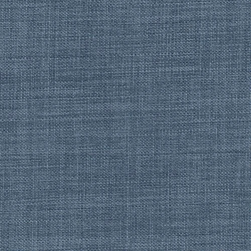 Lexicon Avon Round Tufted Fabric Storage Accent Ottoman, 20" W, Blue 5 Lexicon Avon Round Tufted Fabric Storage Accent Ottoman, 20" W, Blue - Image 5