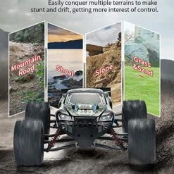 Wangch 1/12 Scale 2WD Off-Road RC Truck, Monster Climbing RC Truck With Big Feet, 2.4G Wireless Remote Control Vehicle, Electric Toy Car, Birthday Gift For Children 9 Wangch 1/12 Scale 2WD Off-Road RC Truck, Monster Climbing RC Truck With Big Feet, 2.4G Wireless Remote Control Vehicle, Electric Toy Car, Birthday Gift For Children -Safavieh Furniture 61kGMUFtoBL