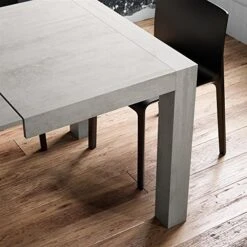 Mobili Fiver, Iacopo Extendable Dining Table, Concrete Grey, Made In Italy -Safavieh Furniture 61vwLwpT9sL